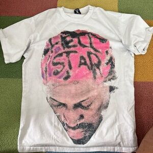 Hellstar 2020 capsule Rodman T shirt.
